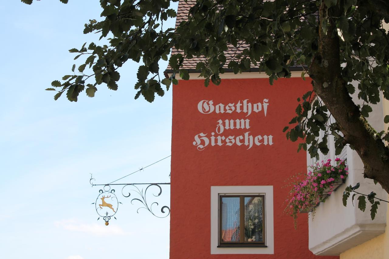 Hotel-Gasthof Zum Hirschen Durrwangen Zewnętrze zdjęcie